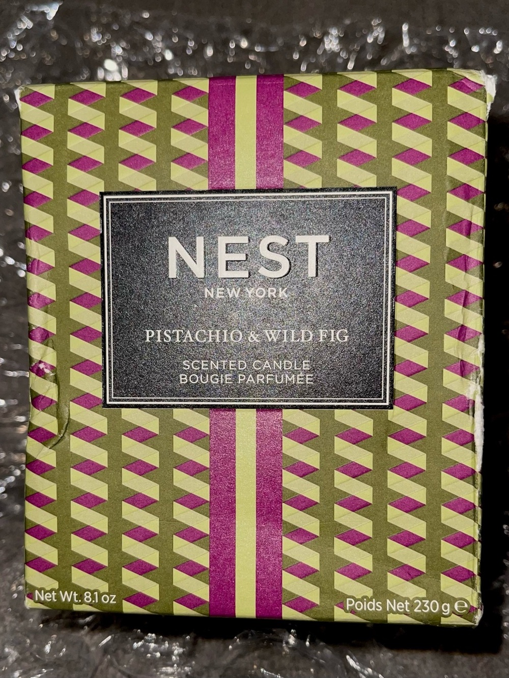 NEW! NEST NEW YORK PISTACHIO & AND WILD FIG SCENTED CANDLE 8.1 OZ